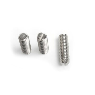 Vít trí inox xẻ rãnh đầu bằng
