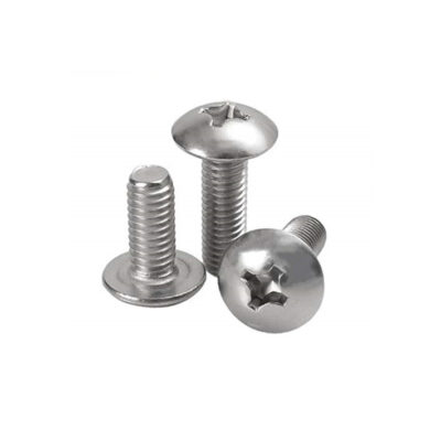 Vít pake inox đầu dù thân bu lông