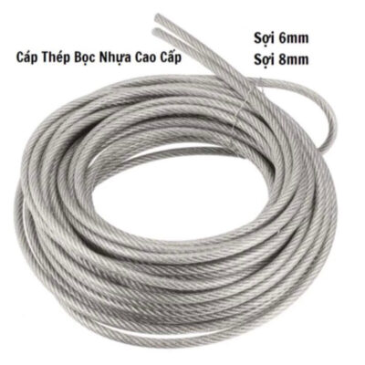 CÁP THÉP BỌC NHỰA M4