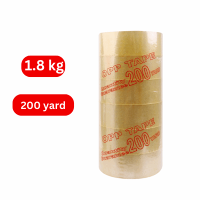 Băng keo trong 1,8kg cây 6 cuộn