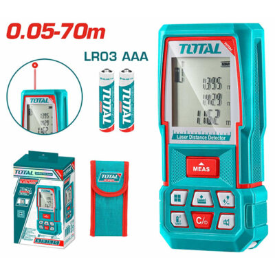 Bộ combo máy đo khoảng cách TMT57026 & máy đo mức cân bằng tia laser xanh TLL156601