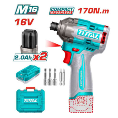 Máy siết vít không chổi than dùng pin Lithium 16V