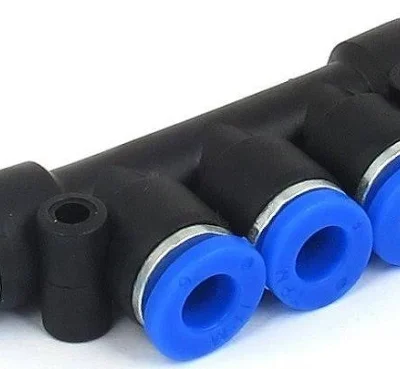 CO NỐI KHÍ NÉN PK (chia 5) nối ống 4 ly