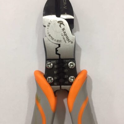 Kìm Cắt đa năng Cao Cấp Xám - Sọc Cam 7.5" K-8067 7.5"
