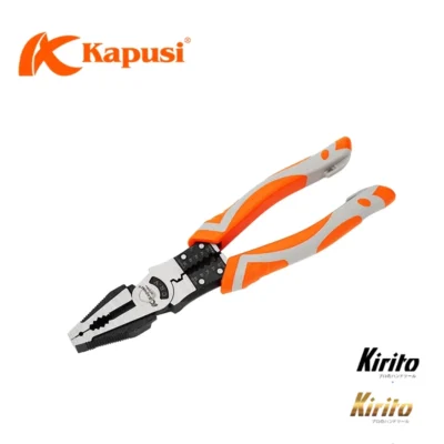 Kìm Điện Đa Năng Cao Cấp Cam - Sọc Xám 8.5'' K-8070 8.5"