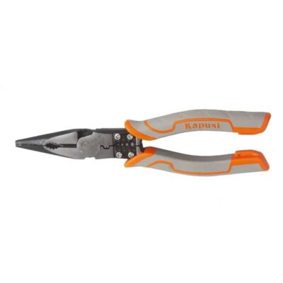 Kìm Nhọn Đa Năng Cao Cấp Cam - Sọc Xám 8.5" K-8072 8.5"