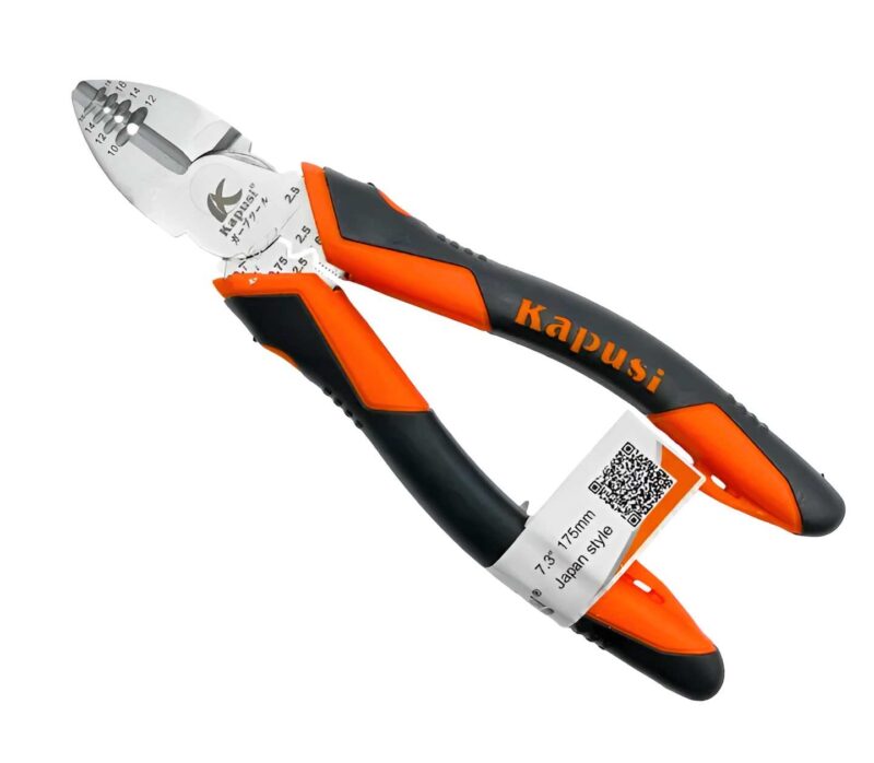Kìm Cắt Đa Năng Mớii 8'' (Xám Cam Lưỡi trắng Tốt) K-8086 8''