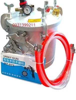 THÙNG TRỘN SƠN 10 LÍT KO PHỤ KIỆN NỒI+ĐIỀU ÁP