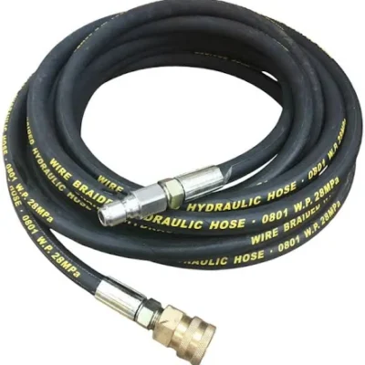 DÂY ÁP LỰC BỐ THÉP ĐEN BỌC VẢI Ren 14-14 10M