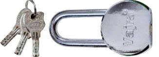 Khóa Bầu Vajra 6P5 Trắng bóng thường 65mm