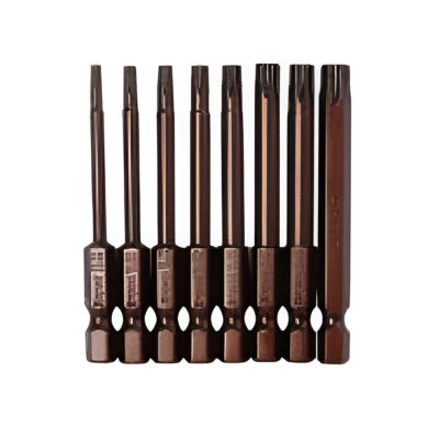 Bộ Đầu Bắt Vít Sao Nâu - 8PC NGẮN K-7176 65mm
