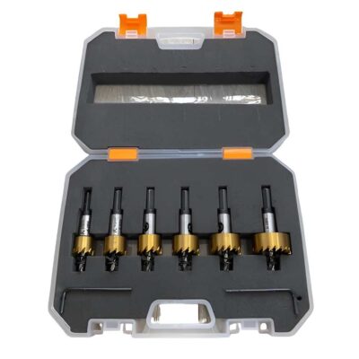 Bộ Khoét Nhôm Răng Cưa Vàng K-3694 16/18/20/22/2 5/35mm
