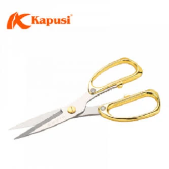 Kéo Bếp Cán Vàng Tốt K-0862 Cán Sắt