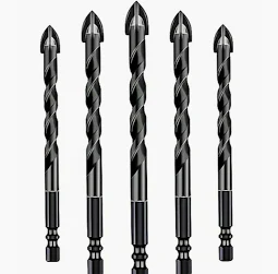 Mũi Khoan Đa Năng ĐEN 4 Cạnh - Đuôi Lục Giác