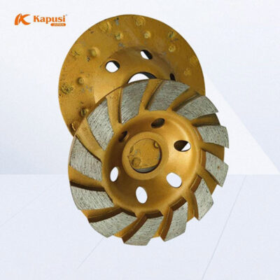 Chén Mài Đá Vàng Răng Liền K-3735 Mài Ướt