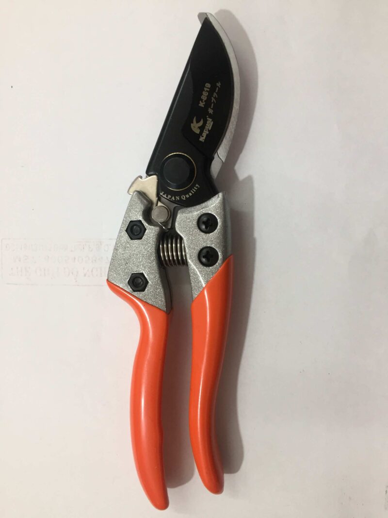 Kéo Cắt Cành Cam Lưỡi Đen 7" K-8619 7"