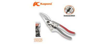 Kéo Cắt Cành Trắng Viền Cam K-0851