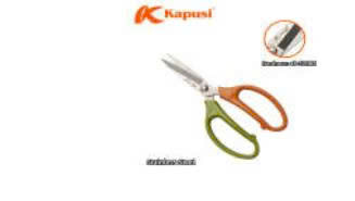 Kéo Bếp Cán Nhựa K-8626