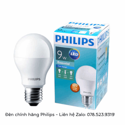 Bóng Led Bulb Essential Philips 5W E27 A60 APR